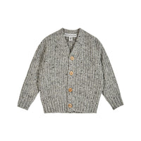 Emile et Ida Heather Grey Oversized Cardigan