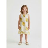 Yo Baby Yellow Lana Layered Dress