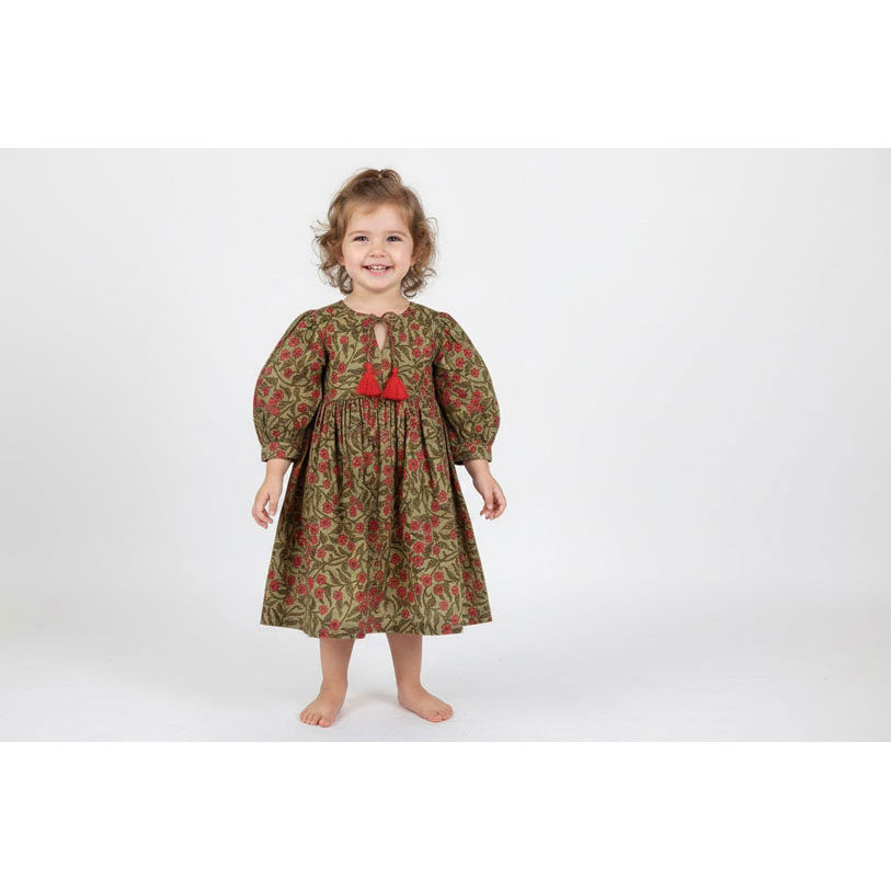 Yo Baby  Gulnaar Printed Tassel Dress