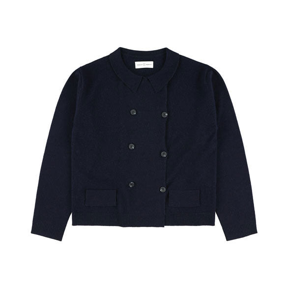 Morley Navy Yes Pullover