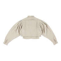Morley Barley Yndigo Cropped Shirt