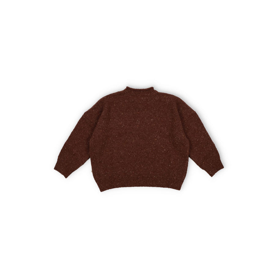 The New Society Walnut Brown Yosemite Pullover