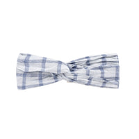 Louise Misha Blue River Checks Yuriria Headband