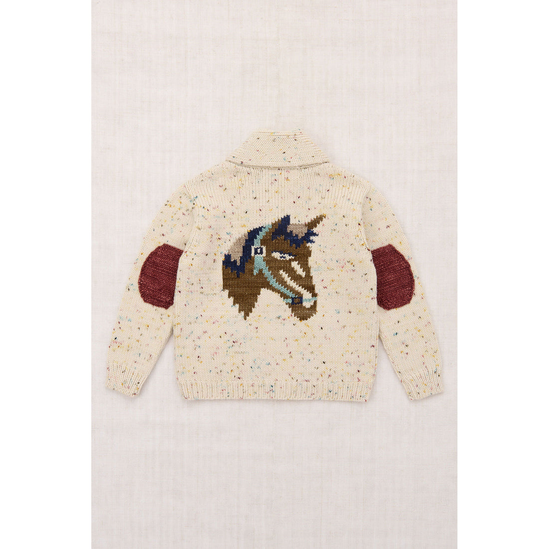 Misha and Puff  Snowglobe Confetti Yearling Shawl Collar Cardigan