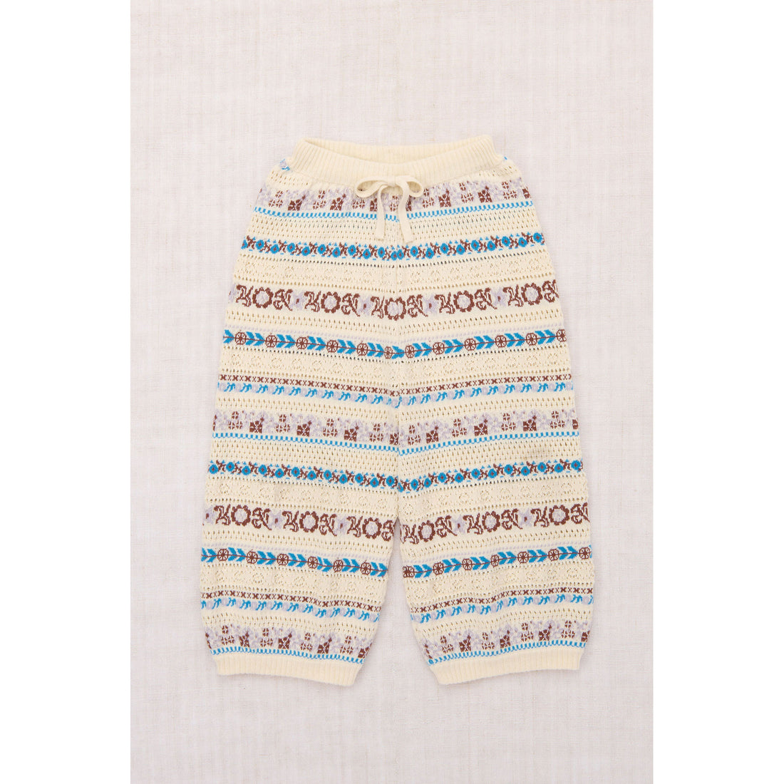 Misha and Puff Marzipan Eyelet Ribbon Yves Jogger