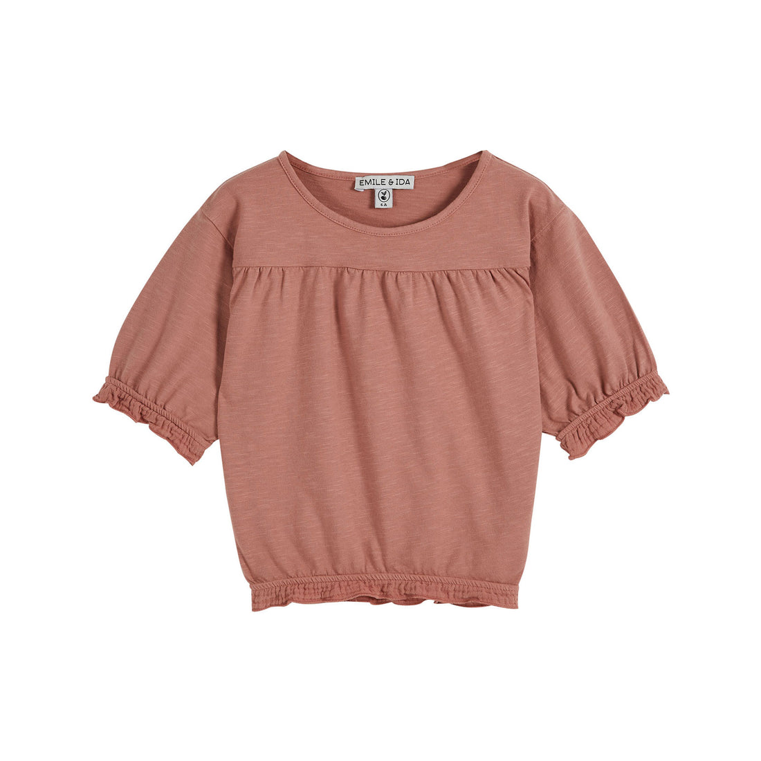 Emile et Ida Bois Ruffled Jersey T-Shirt