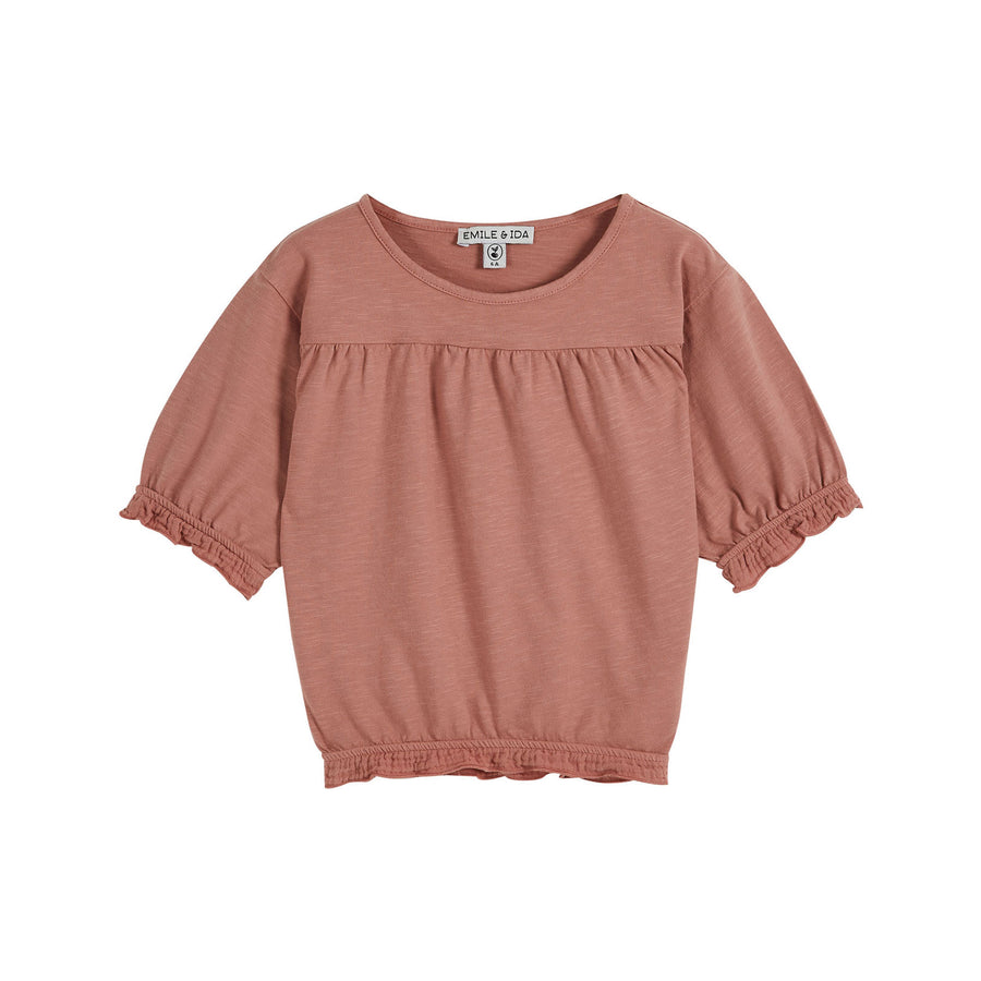 Emile et Ida Bois Ruffled Jersey T-Shirt