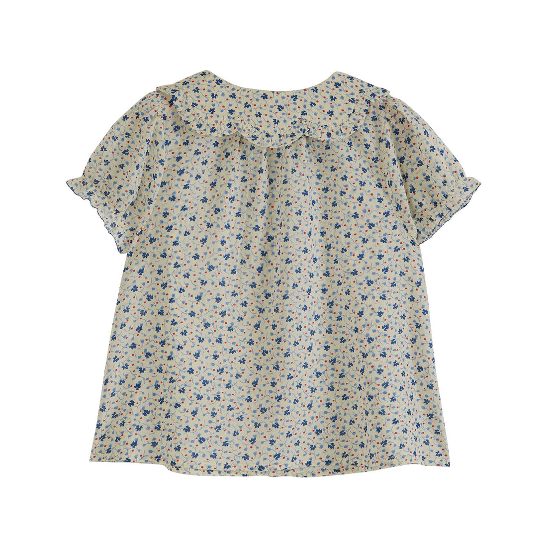 Emile et Ida Lily Flower Allover Blouse