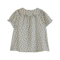 Emile et Ida Lily Flower Allover Blouse