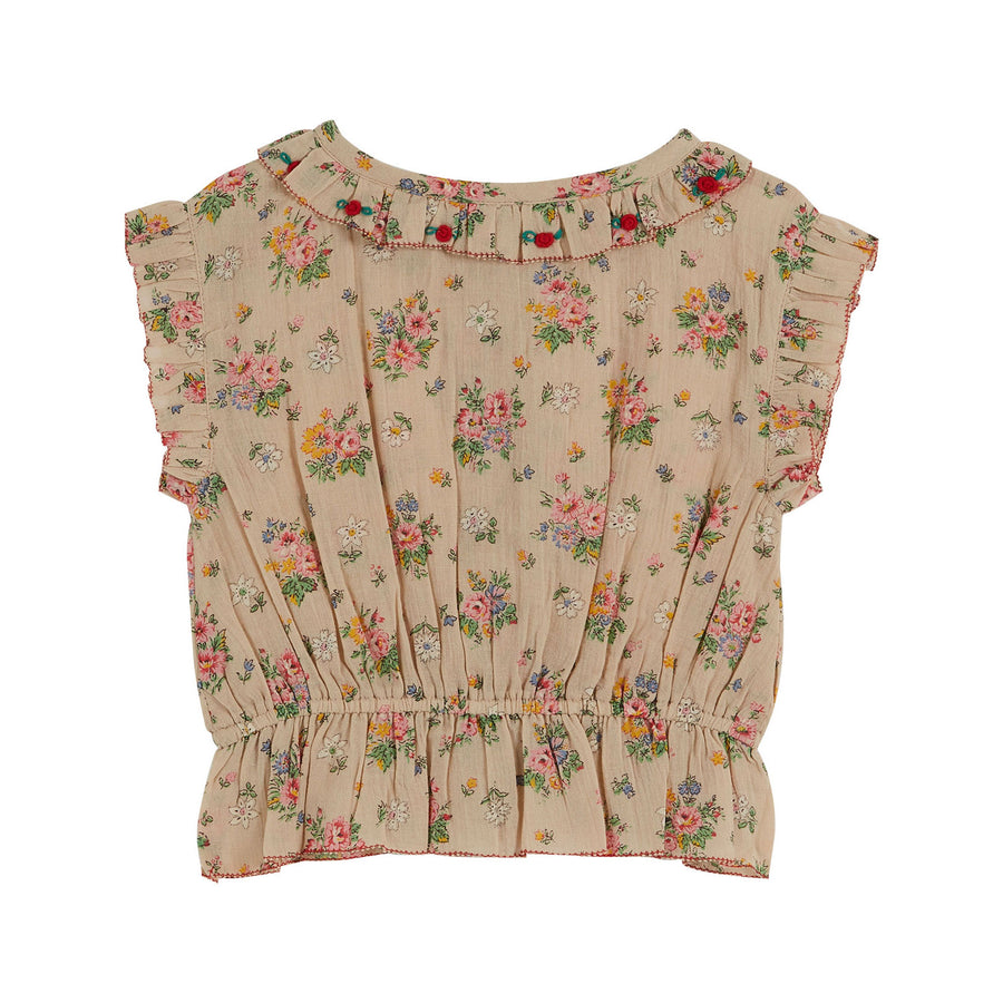 Emile et Ida Vintage Floral Blouse
