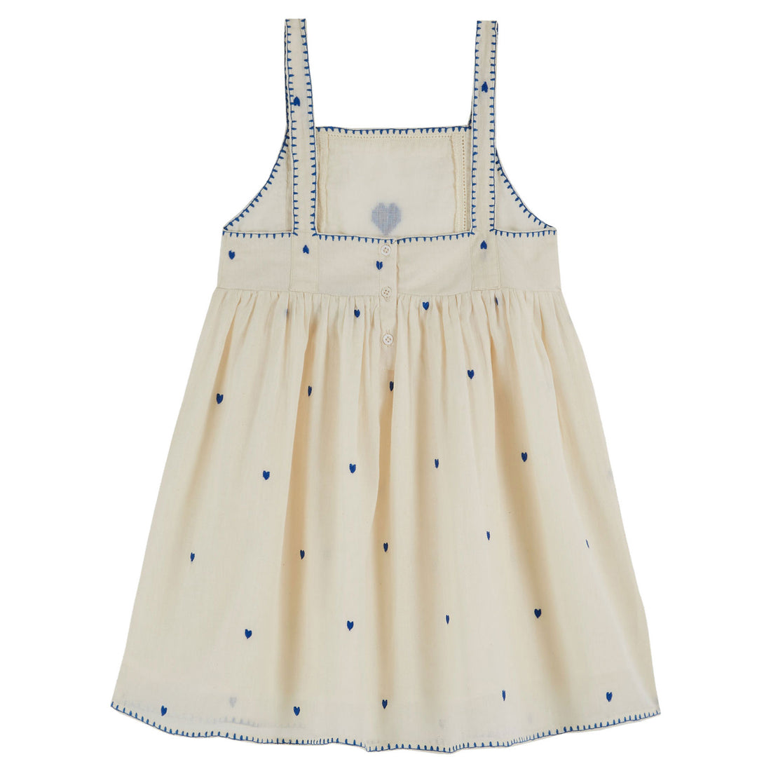 Emile et Ida Chantilly Embroidered Allover Dress