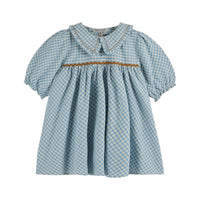 Emile et Ida Earthenware Plaid Dress