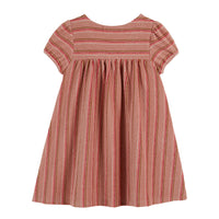 Emile et Ida Rosette Stripe Terry Dress