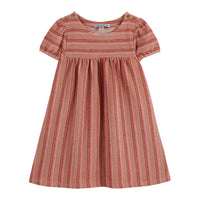 Emile et Ida Rosette Stripe Terry Dress