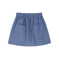 Emile et Ida Chambray Pocket Skirt
