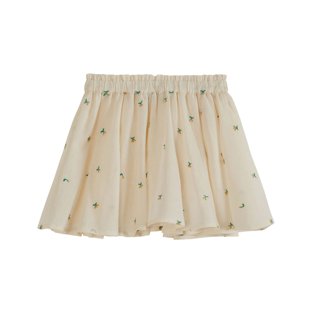 Emile et Ida Chantilly Allover Embroidered Skirt