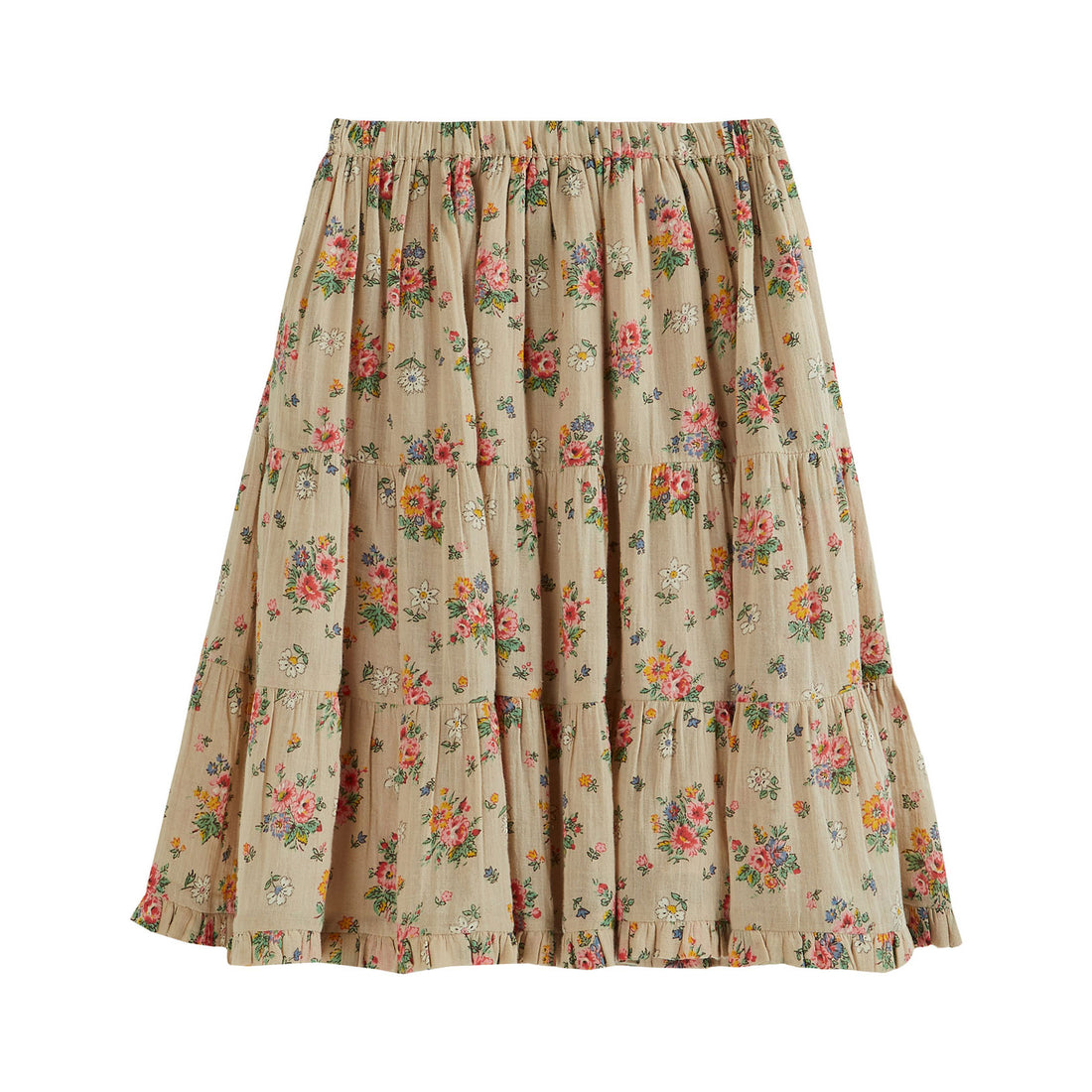 Emile et Ida Vintage Floral Long Skirt