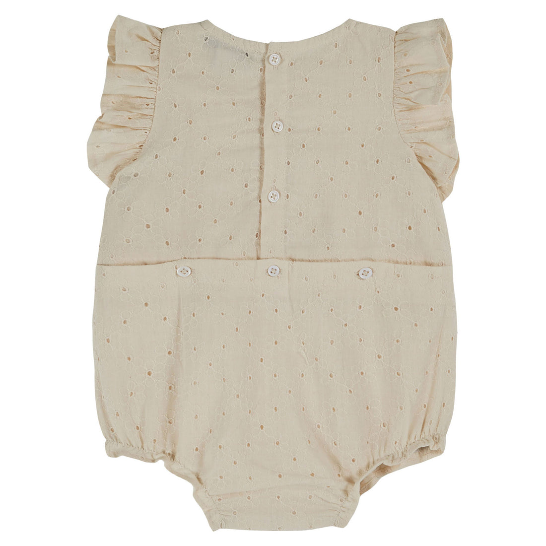 Emile et Ida Chantilly Embroidered Romper