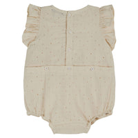 Emile et Ida Chantilly Embroidered Romper