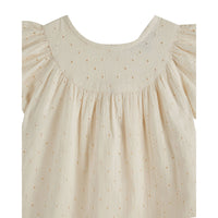 Emile et Ida Chantilly Embroidered Anglaise Baby Dress