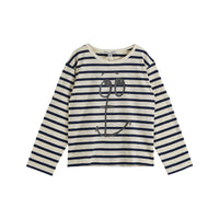 Emile et Ida Marinette Stripe Long Sleeve Tee