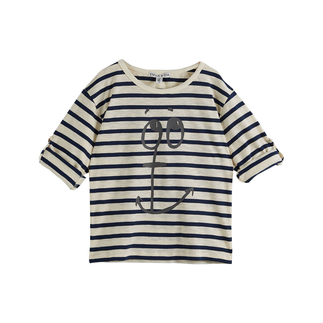 Emile et Ida Marinette Stripe Long Sleeve Tee