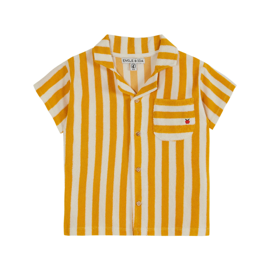 Emile et Ida Sun Stripe Terry Shirt