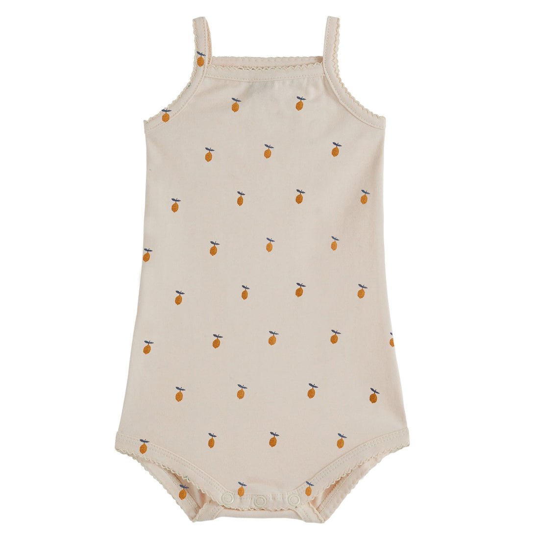 Emile et Ida Lemon Allover Printed Bodysuit