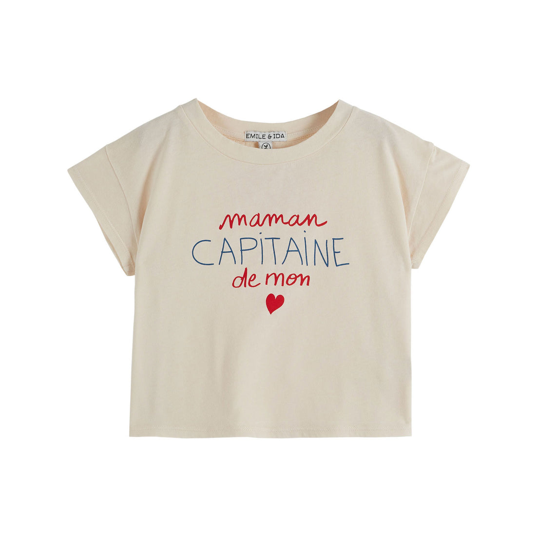 Emile et Ida Cream Captain T-Shirt
