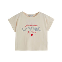 Emile et Ida Cream Captain T-Shirt
