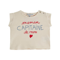 Emile et Ida Cream Captain T-Shirt