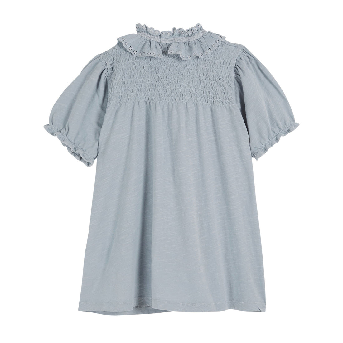 Emile et Ida Flake Collared Embroidered Dress