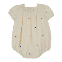 Emile et Ida Chantilly Embroidered Allover Romper
