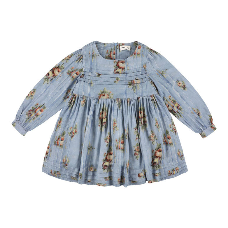 Morley Blue Peony Zakia Dress