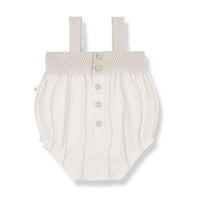 1+ in the Family  Off White Zeus Romper
