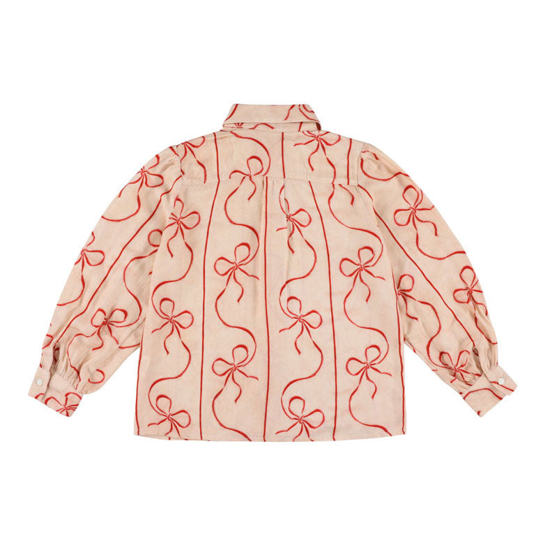Morley Rose Bow Zima Blouse