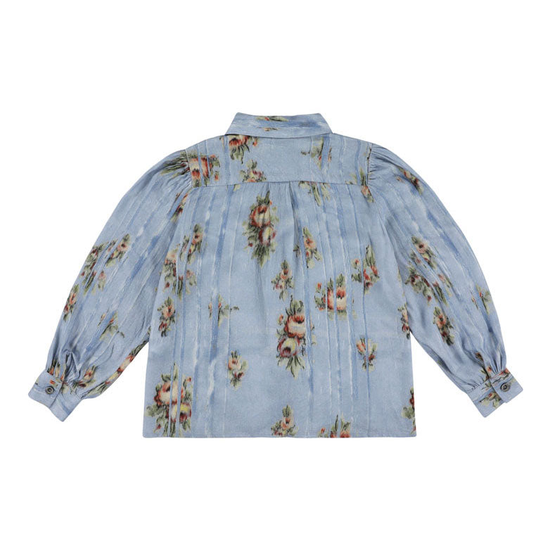 Morley Blue Peony Zima Blouse
