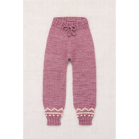 Misha and Puff Antique Rose Zig Zag Snowy Day Legging