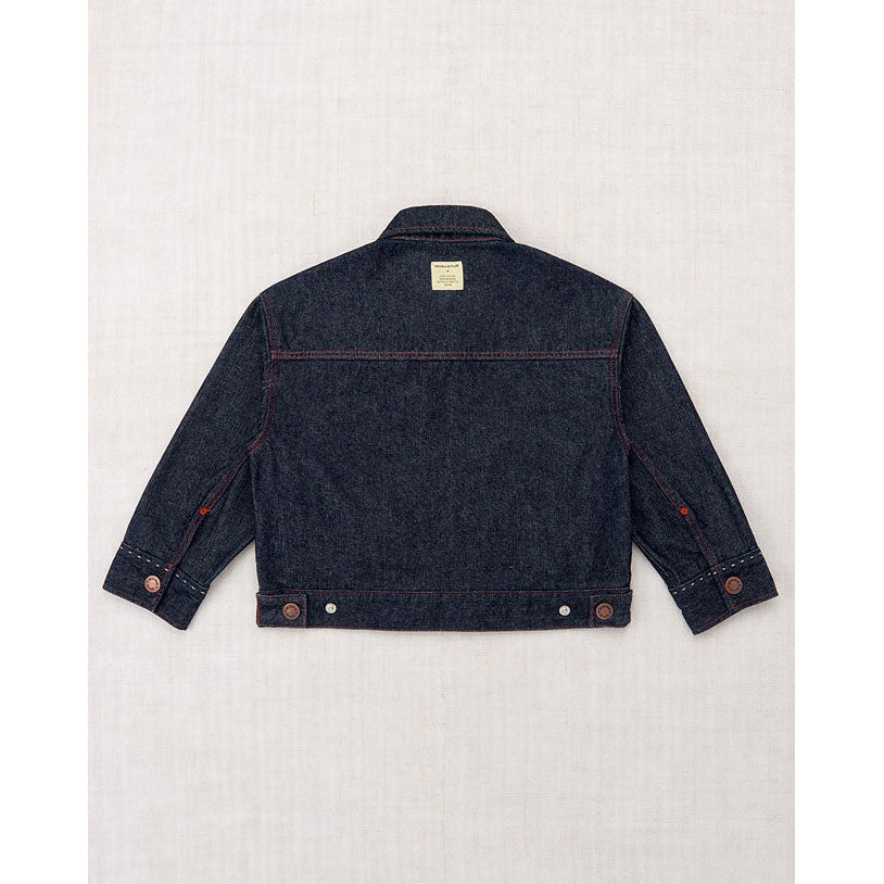 Misha and Puff  Indigo Denim Zip Jacket