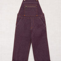 Misha and Puff Aubergine Denim Zip Overall