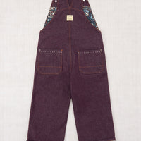 Misha and Puff Aubergine Denim Zip Overall