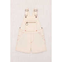 Misha and Puff Gesso Denim Zip Overall Shorts