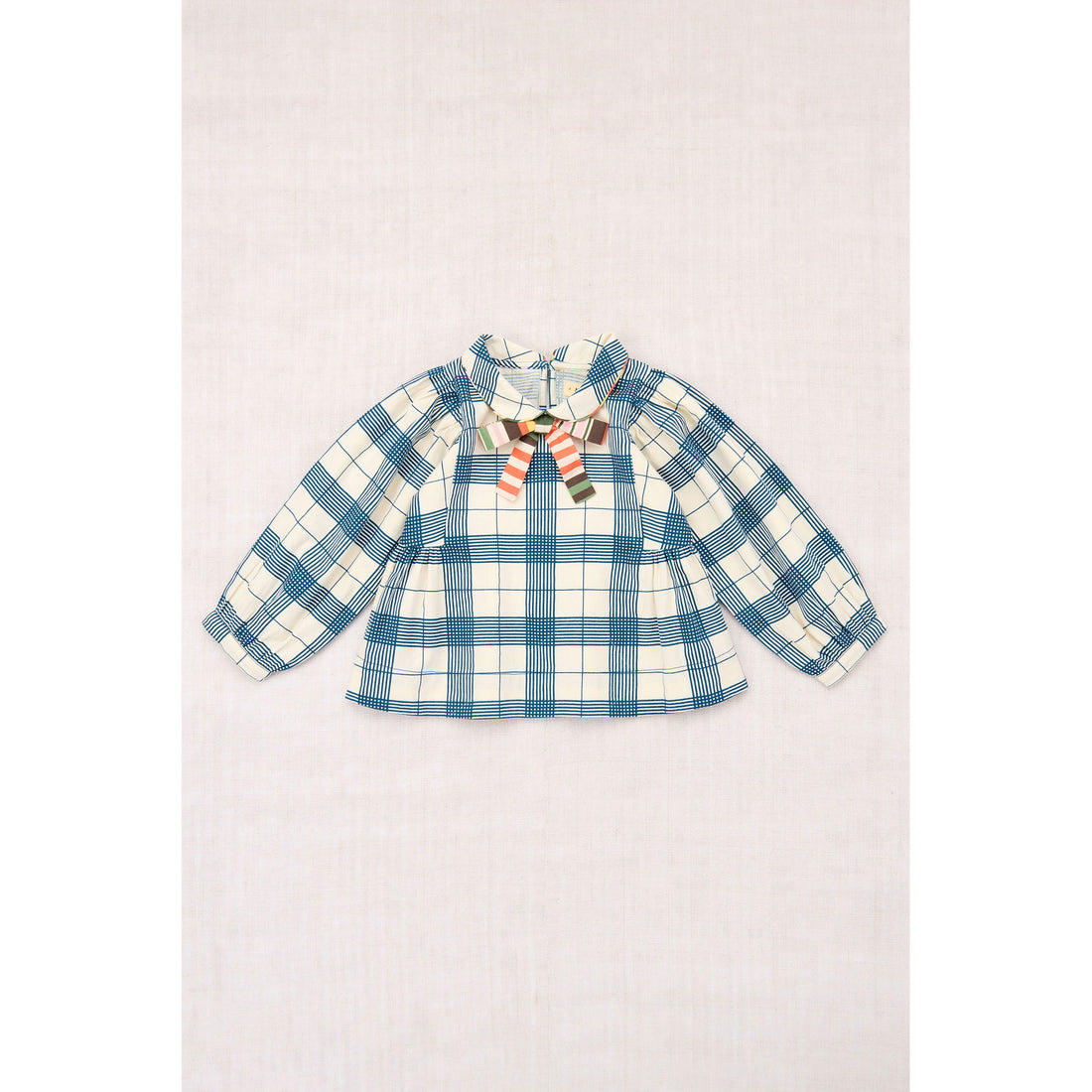 Misha and Puff Prussian Blue Piazza Zora Blouse