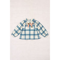 Misha and Puff Prussian Blue Piazza Zora Blouse