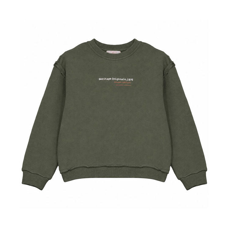 Calla Lili  Green Heritage Sweatshirt