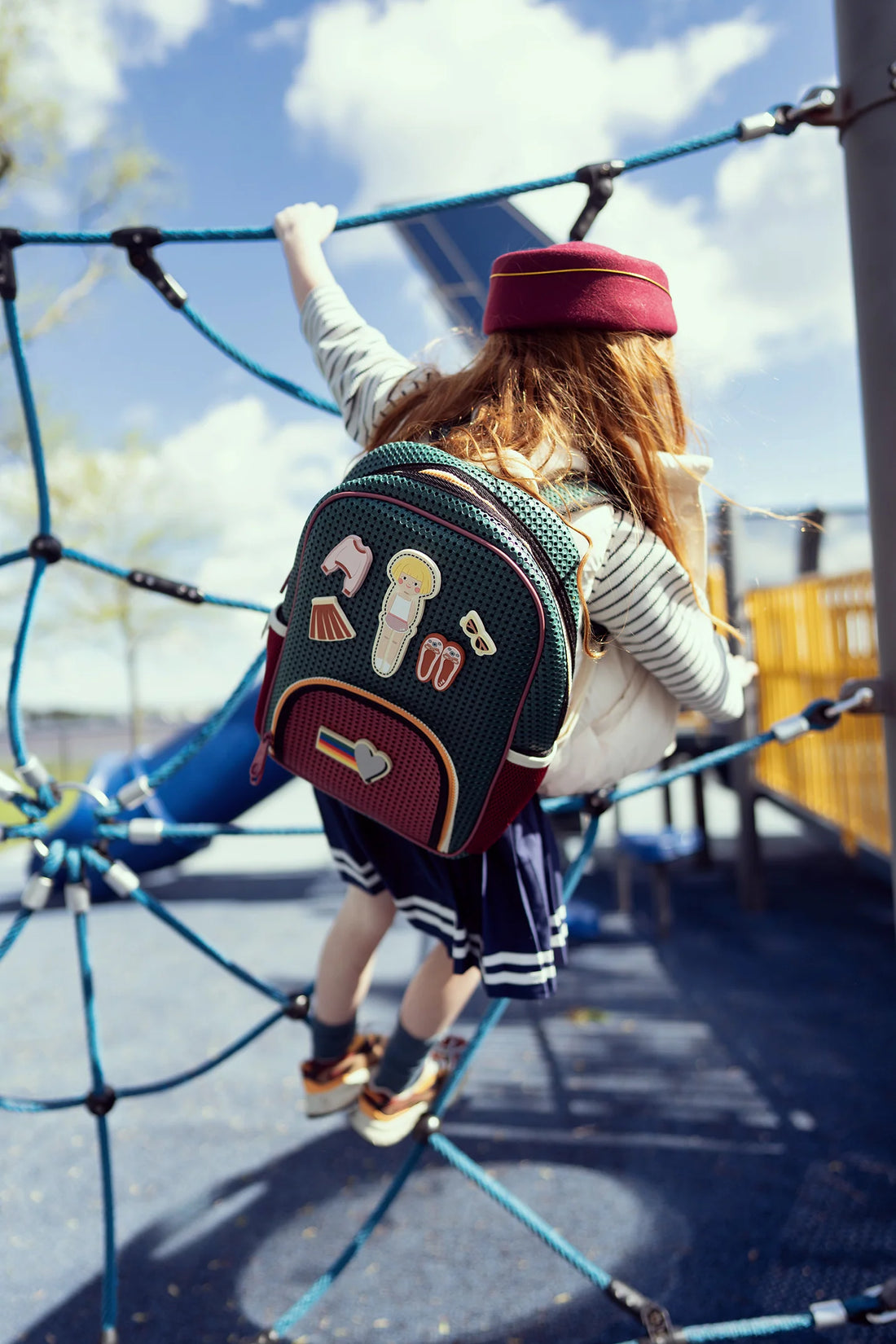 Light + Nine Starter Backpack Artist Green