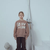 Unlabel Latte Printed Sweatshirt