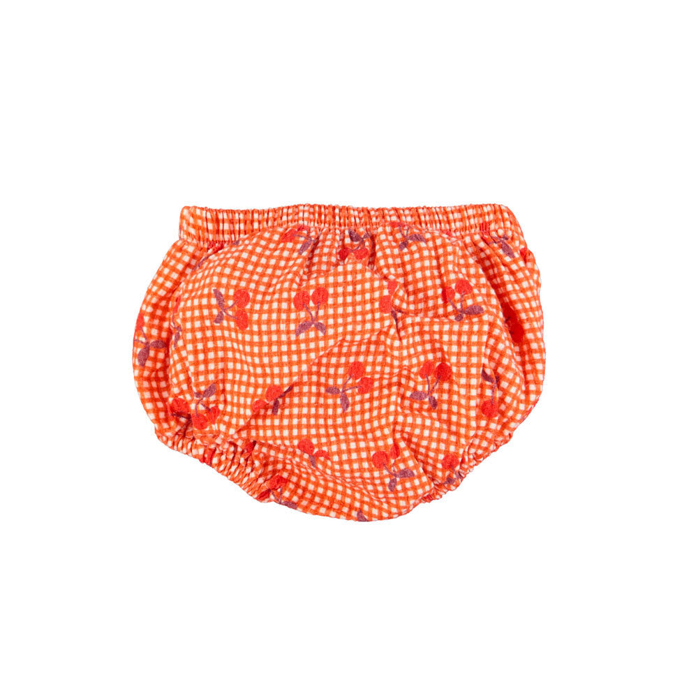Piupiuchick Red/White Cherry Print Bloomers