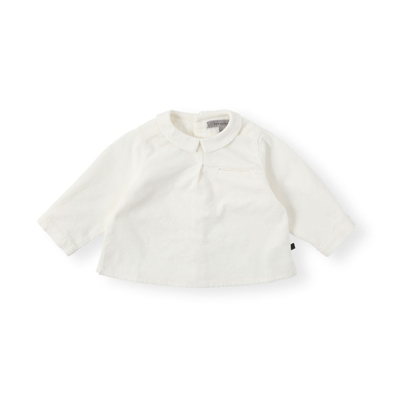 Bene Bene Ivory Baby Corduroy Fine Shirt