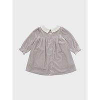 Louisiella Branle Velvet Baby Dress